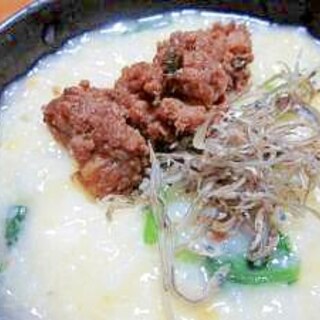 朝食レシピ　107）京都の佃煮 de 「あなご粥」